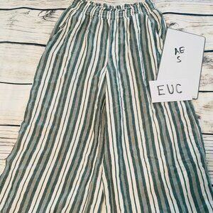 American Eagle size s palazzo striped pants